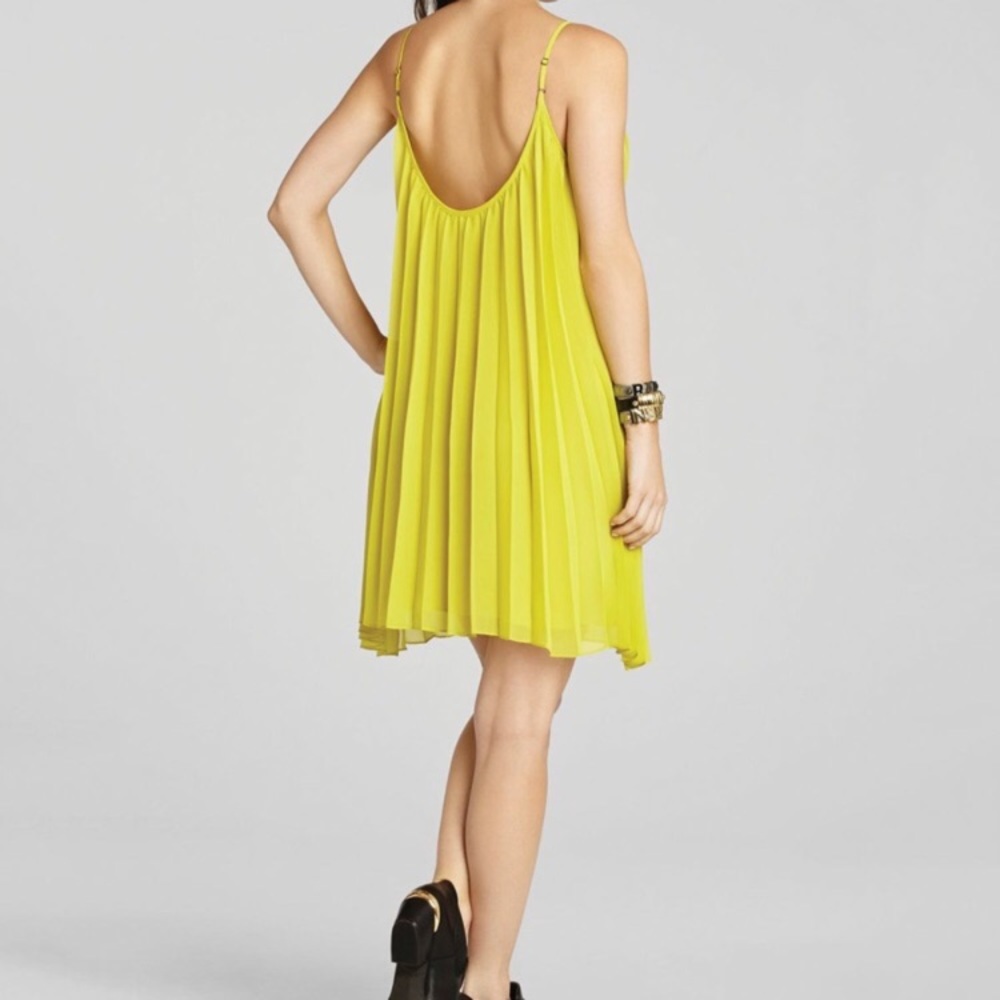 **sold*HP*Bcbgeneration yellow mini dress - Picture 2 of 3